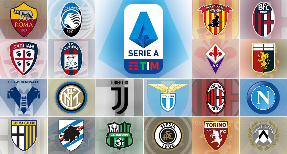 Những đội bóng quen thuộc trong BXH Serie A